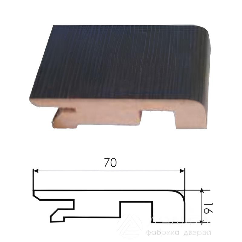 Описание Плинтус напольный МДФ 70мм
